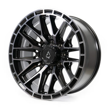 Arena Wheels Battle Black Machined Tint Face Lip