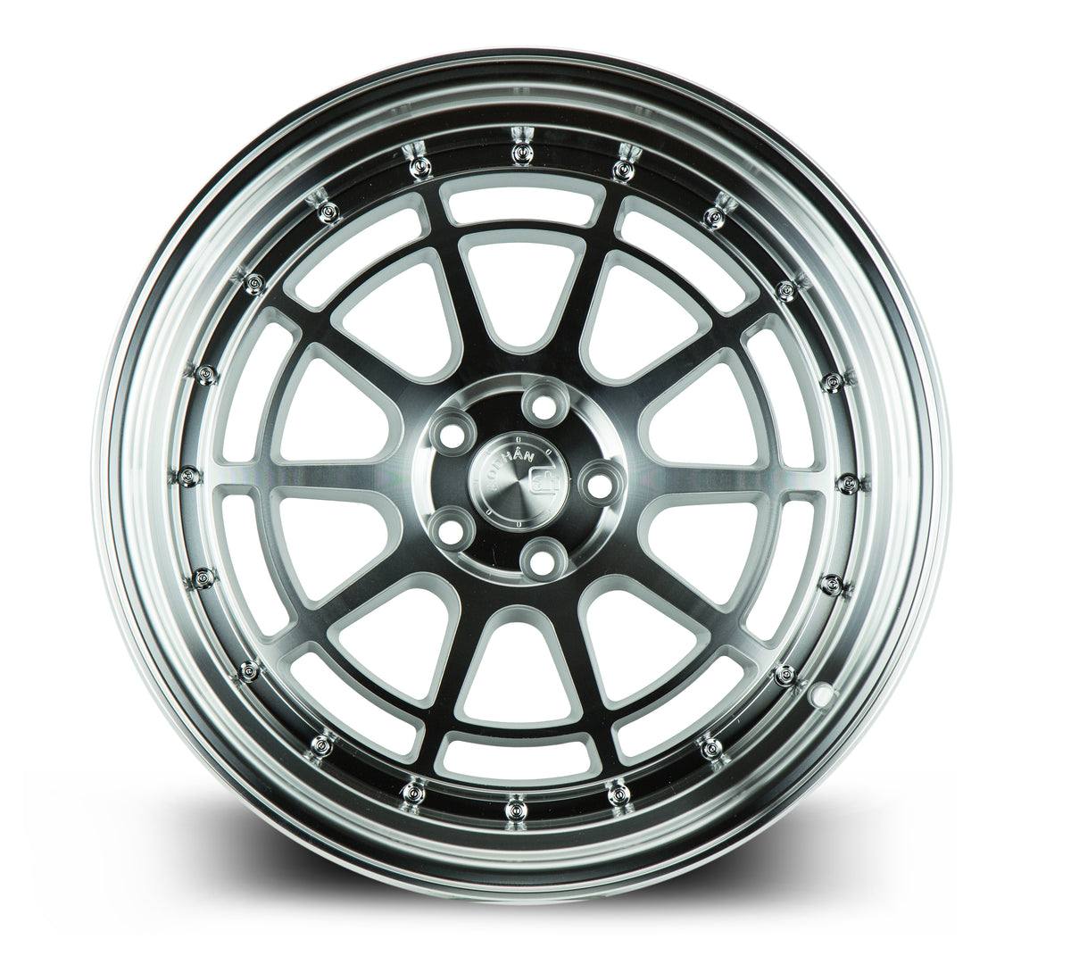 Aodhan Wheels AH04 Silver Machined Lip