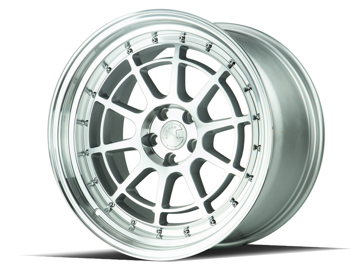 Aodhan Wheels AH04 Silver Machined Lip