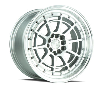 Aodhan Wheels AH04 Silver Machined Lip