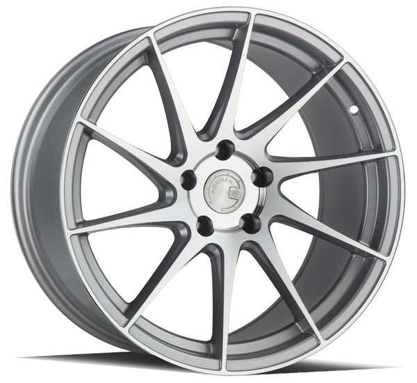 Aodhan Wheels AH09 Silver Machined