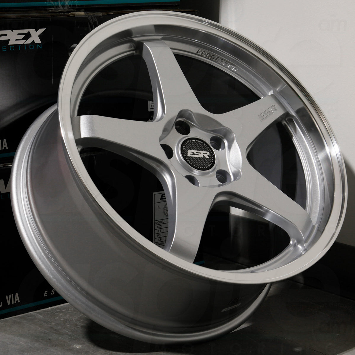 ESR Wheels AP5 Silver