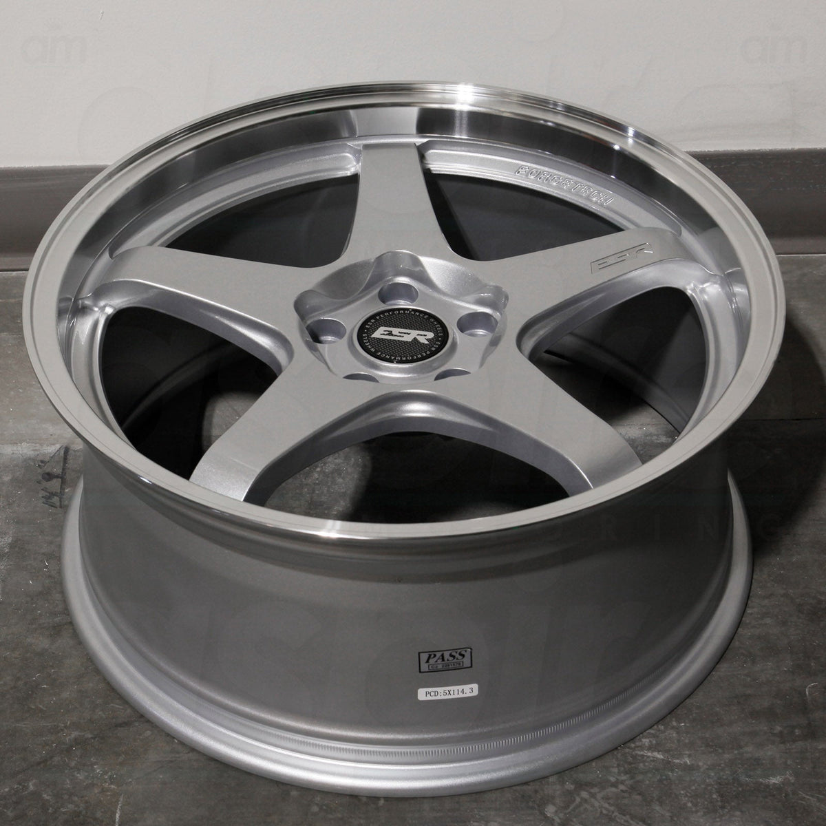 ESR Wheels AP5 Silver