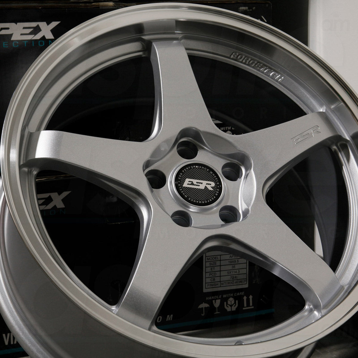 ESR Wheels AP5 Silver