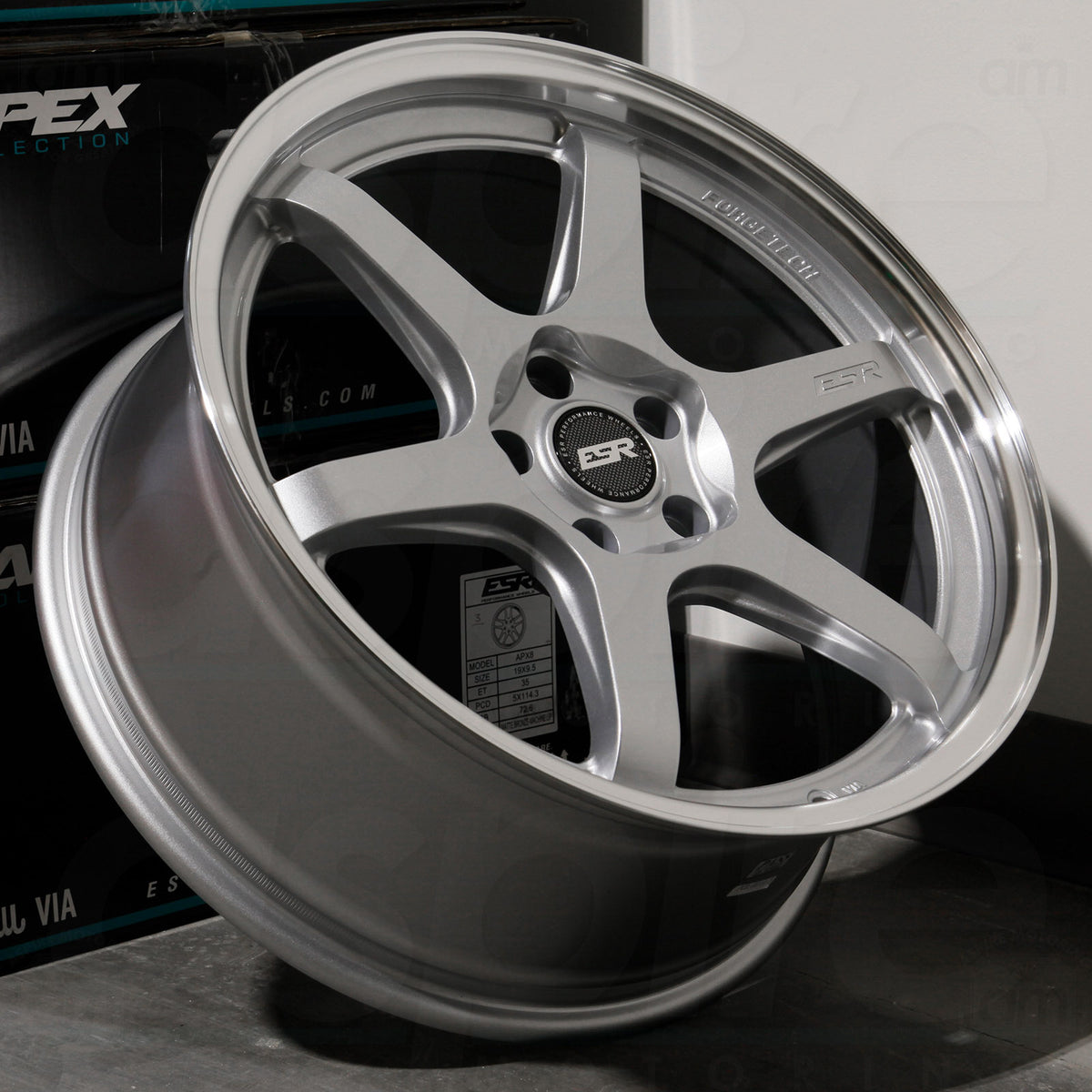 ESR Wheels AP6 Black