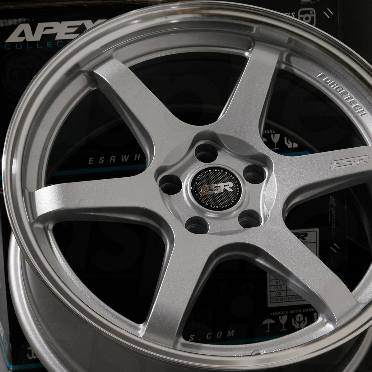 ESR Wheels AP6 Silver