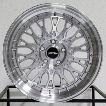 Vors AR1 18x8.5 Silver Machined wheel - front view