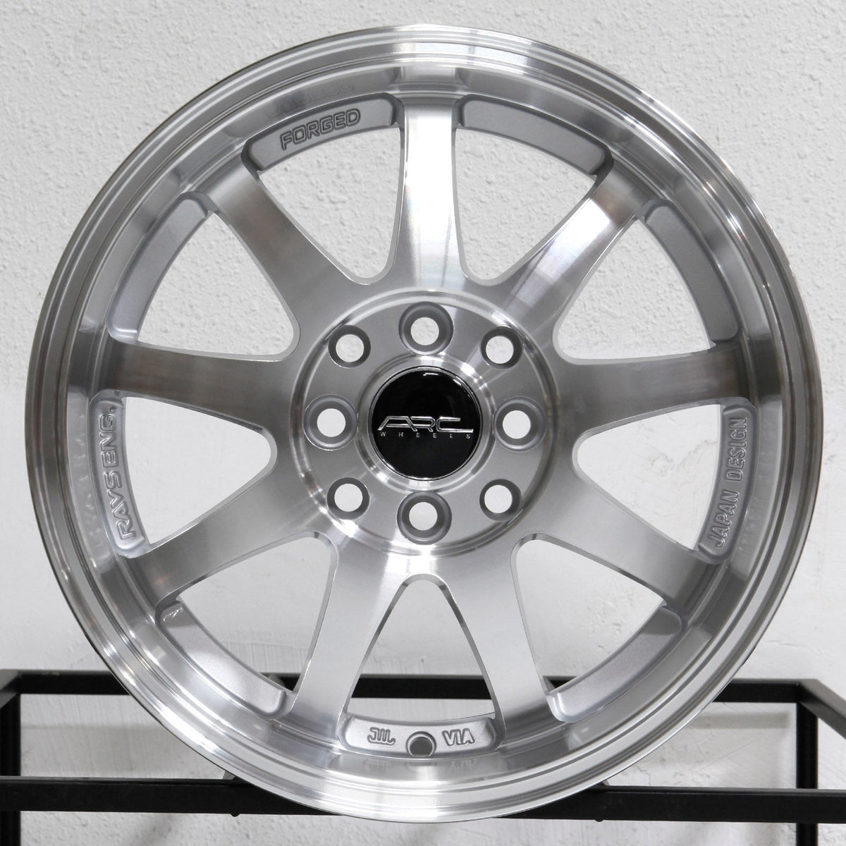 ARC Wheels AR4 Silver Machined