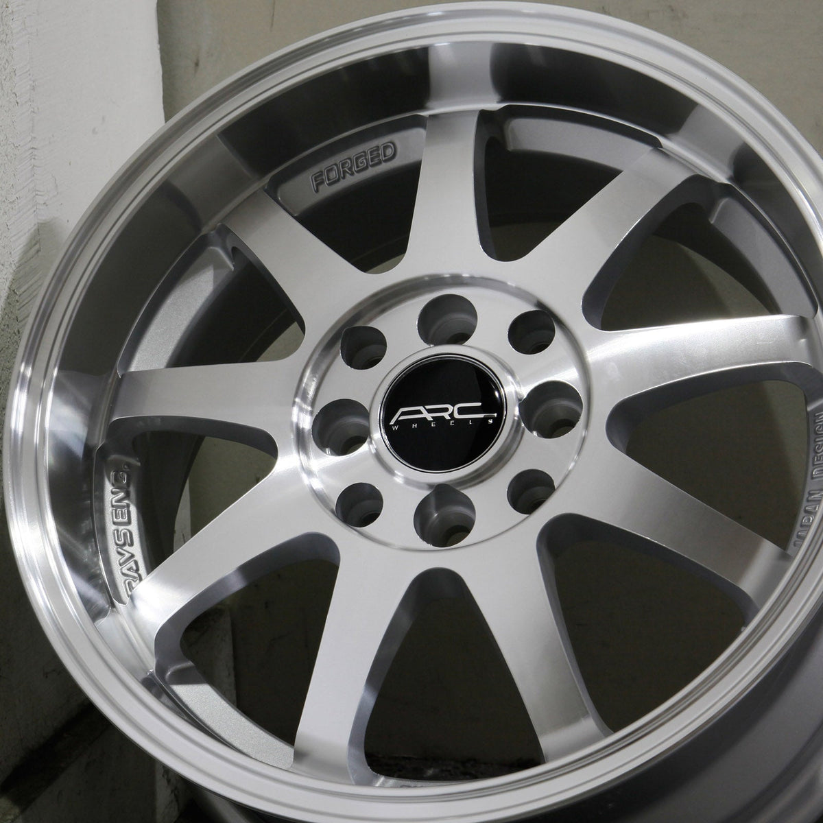 ARC Wheels AR4 Silver Machined