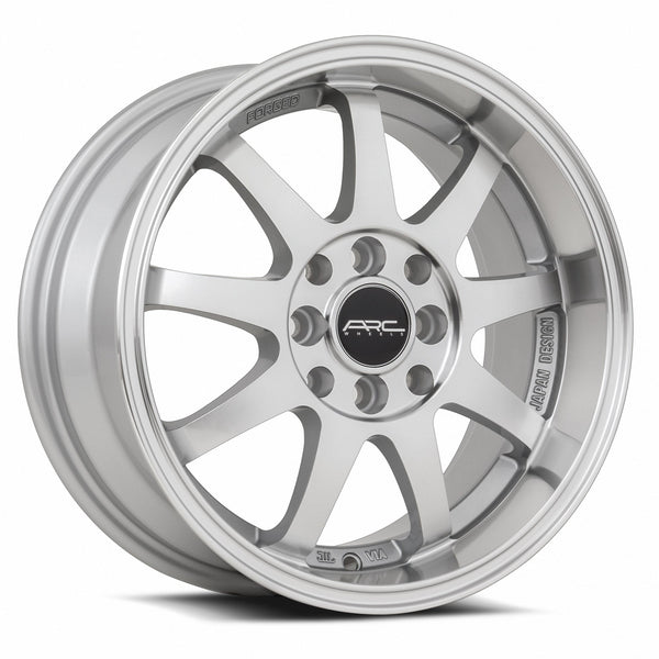 ARC Wheels AR4 Silver Machined