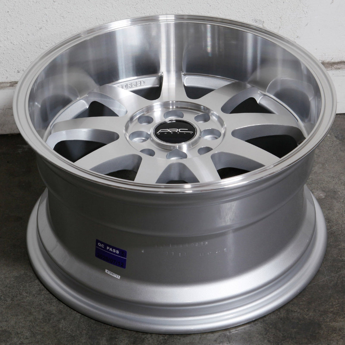 ARC Wheels AR4 Silver Machined
