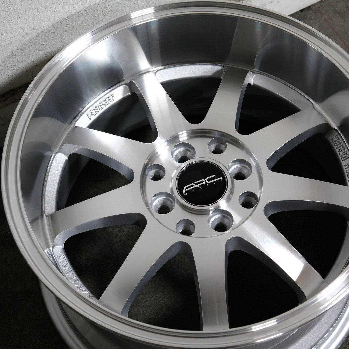 ARC Wheels AR4 Silver Machined