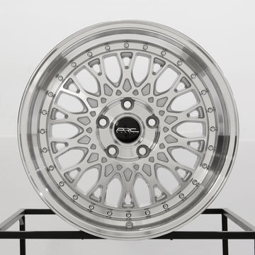 Vors AR1 17x8.5 Silver Machined wheel - front view