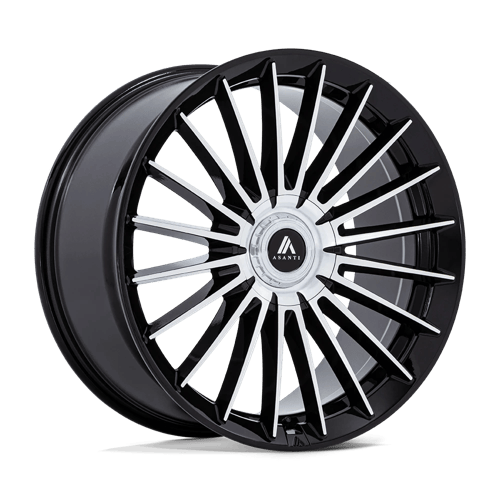 Asanti Wheels AB048 Viceroy Gloss Black Machined