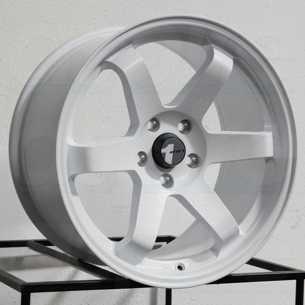 AVID1 Wheels AV06 Matte White