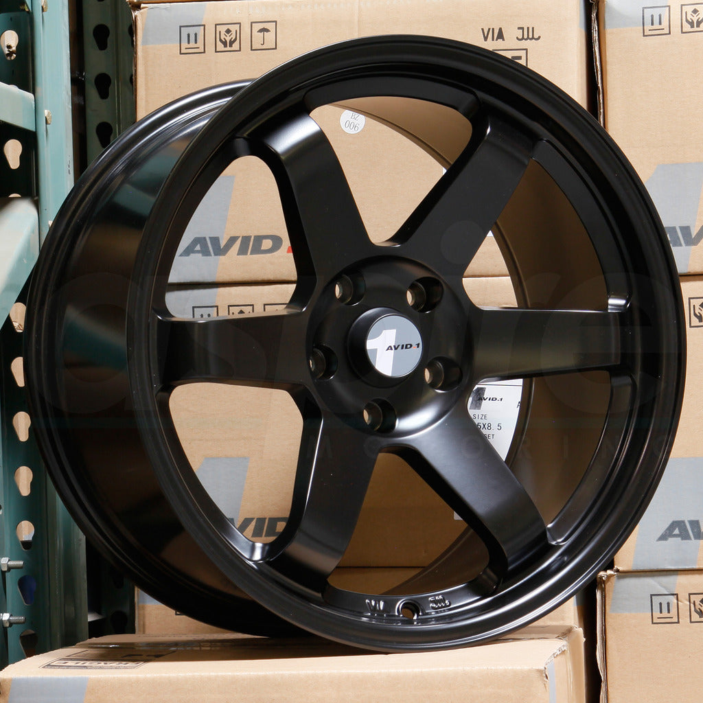AVID1 Wheels AV06 Matte Black