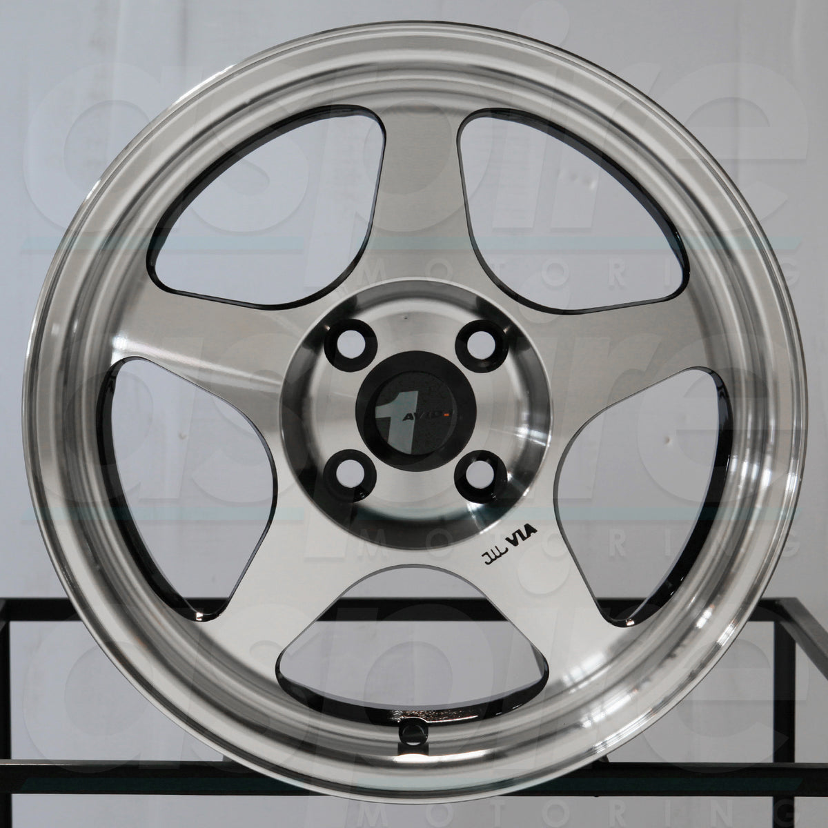 AVID1 Wheels AV08 Matte Black
