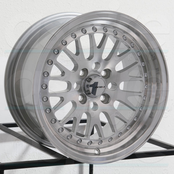 AVID1 Wheels AV12 Silver Machined