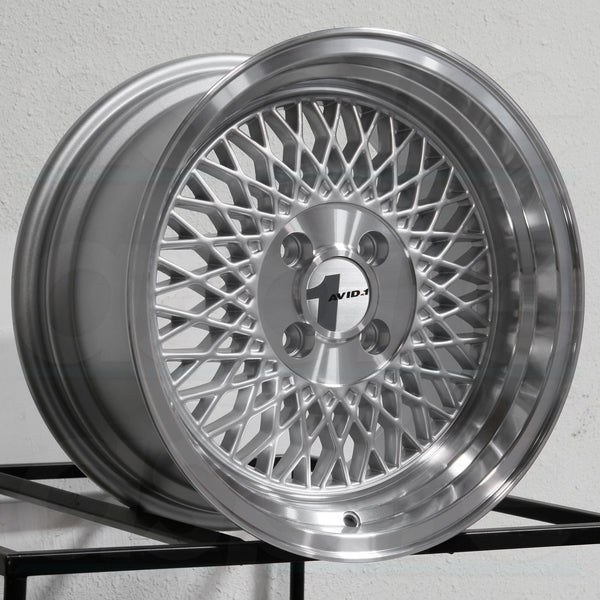 AVID1 Wheels AV18 Silver Machined Lip