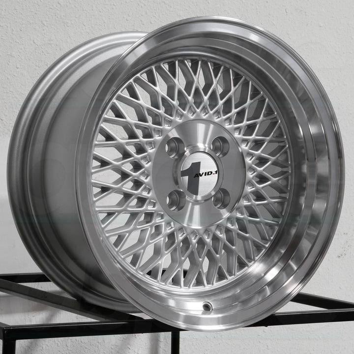 AVID1 Wheels AV18 Silver Machined Lip