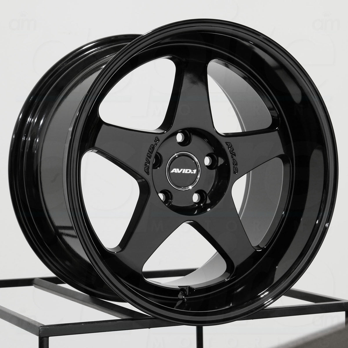 AVID1 Wheels AV42 Matte Black
