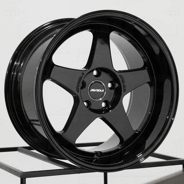 AVID1 Wheels AV42 Gloss Black