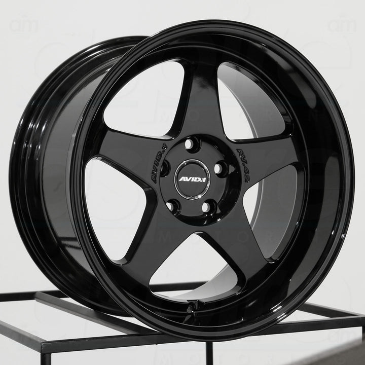 AVID1 Wheels AV42 Gloss Black