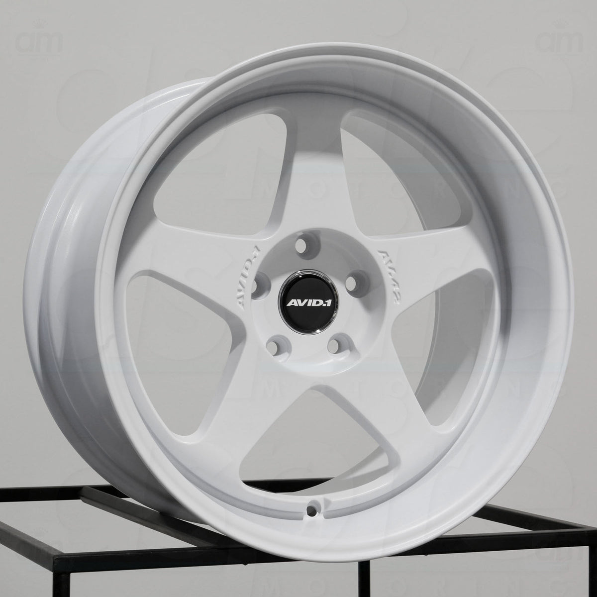 AVID1 Wheels AV42 White