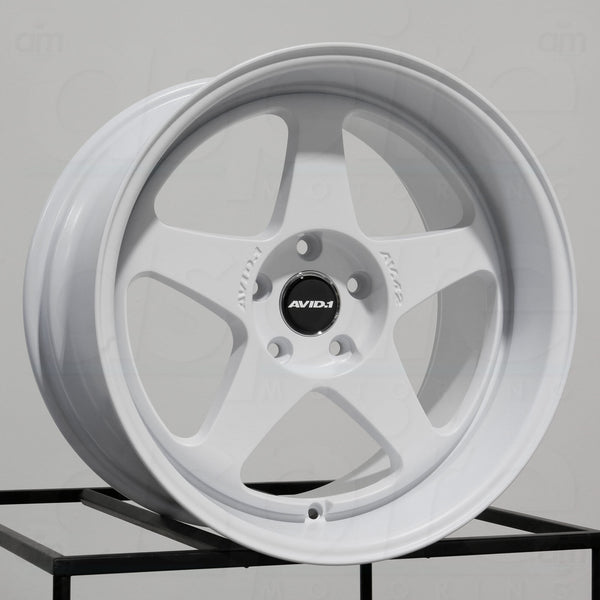 AVID1 Wheels AV42 White