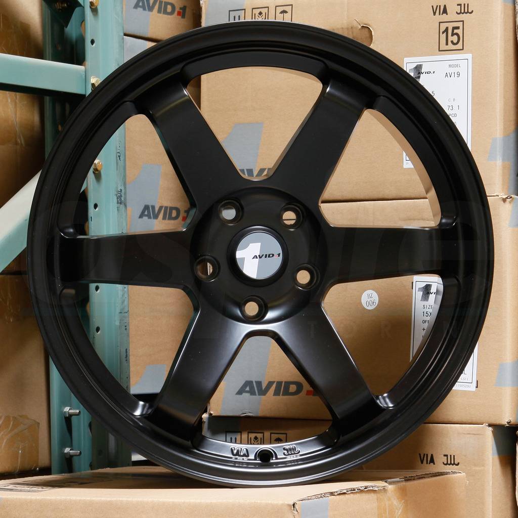 AVID1 Wheels AV06 Matte Black