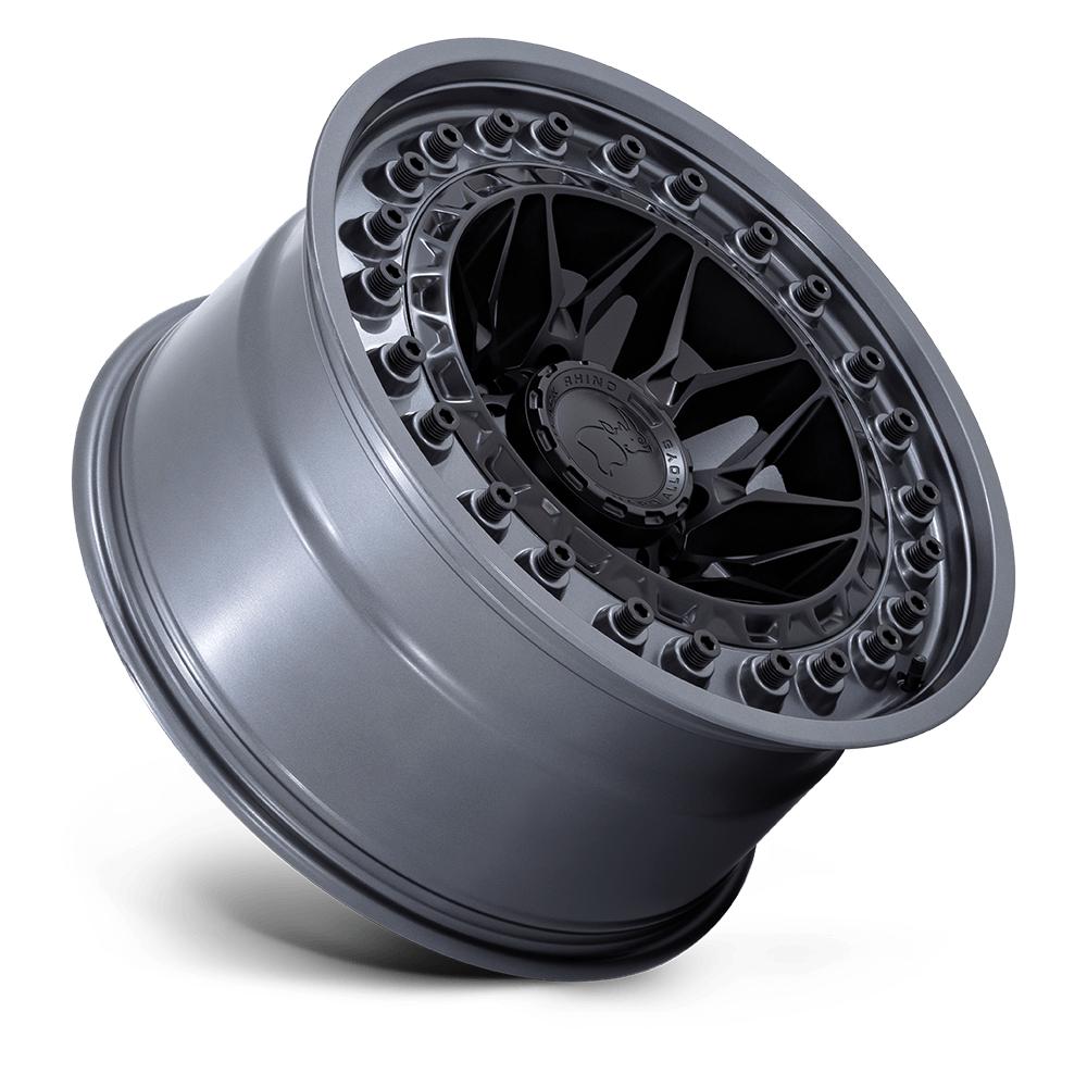 Black Rhino Wheels Alpha Black Gunmetal Lip
