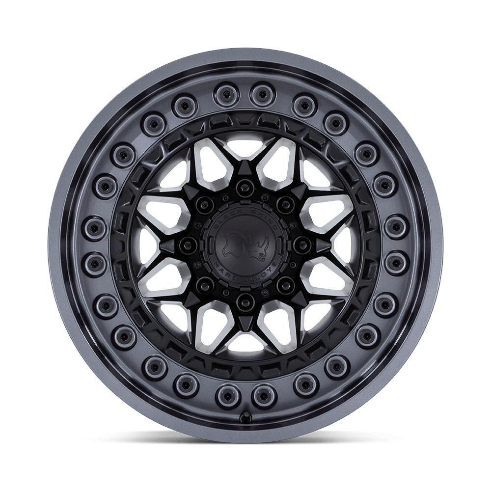 Black Rhino Wheels Alpha Black Gunmetal Lip