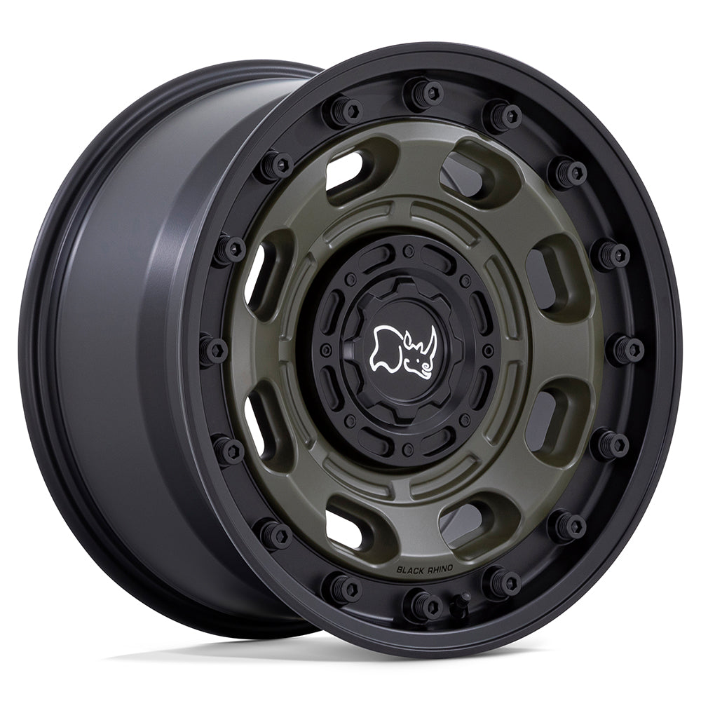 Black Rhino Wheels Atlas Green Black