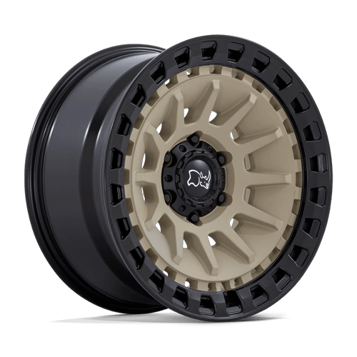 Black Rhino Wheels Barrage Desert Sand with Matte Black Lip