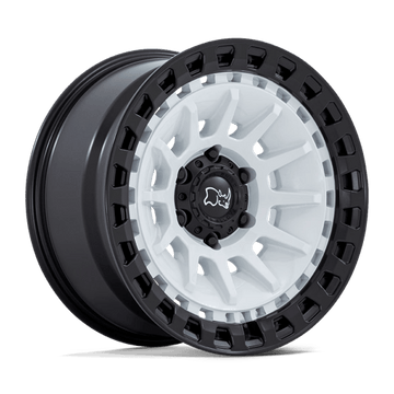 Black Rhino Wheels Barrage Gloss White On Matte Black