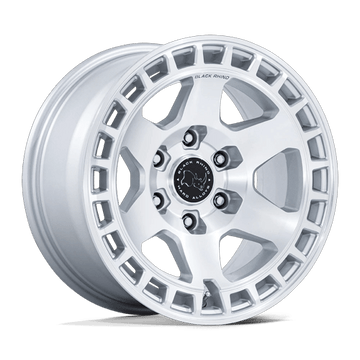 Black Rhino Wheels BR022 Bahari Gloss Silver with Machined Face
