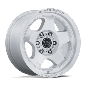 Black Rhino Wheels BR031 Sol Gloss Silver with Machined Face