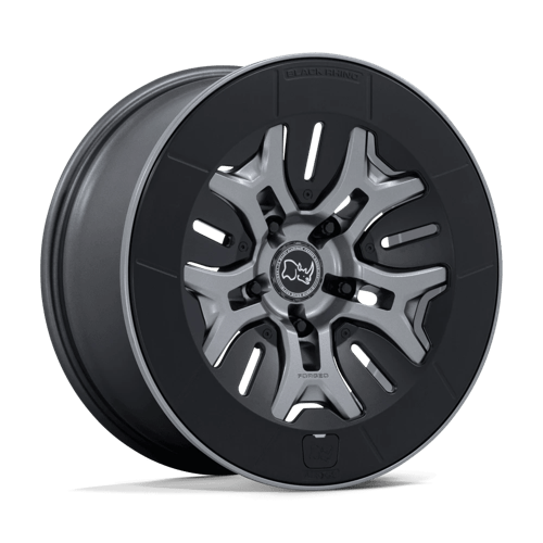Black Rhino Wheels BR406 Rockledge Matte Gunmetal