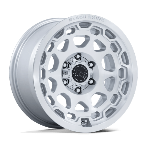 Black Rhino Wheels BR026 Congo Gloss Silver with Machined Face