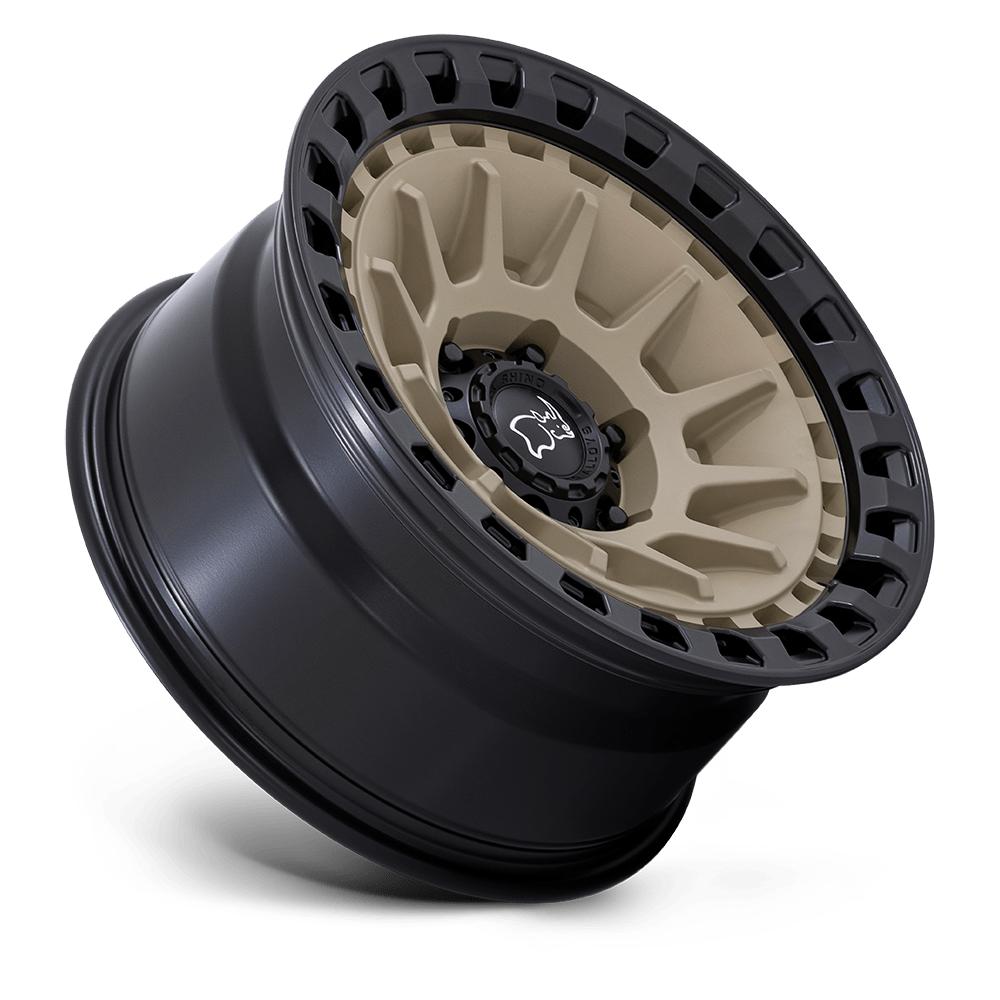 Black Rhino Wheels Barrage Sand On Black