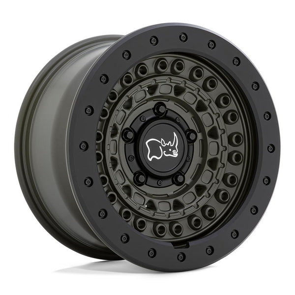 Black Rhino Wheels Barricade Green Black