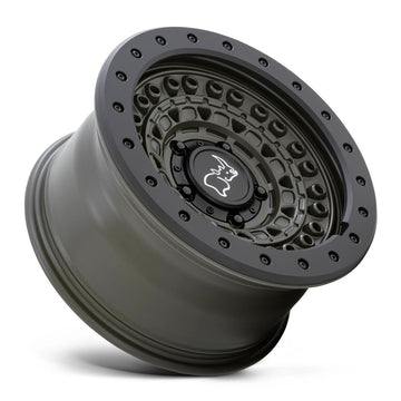 Black Rhino Wheels Barricade Green Black