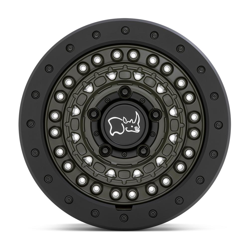 Black Rhino Wheels Barricade Green Black