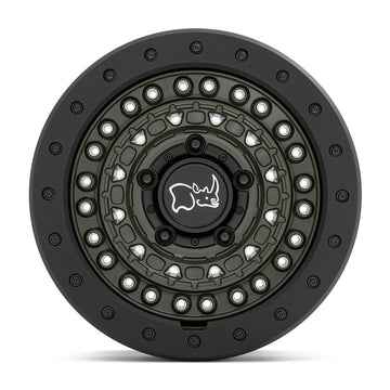 Black Rhino Wheels Barricade Green Black