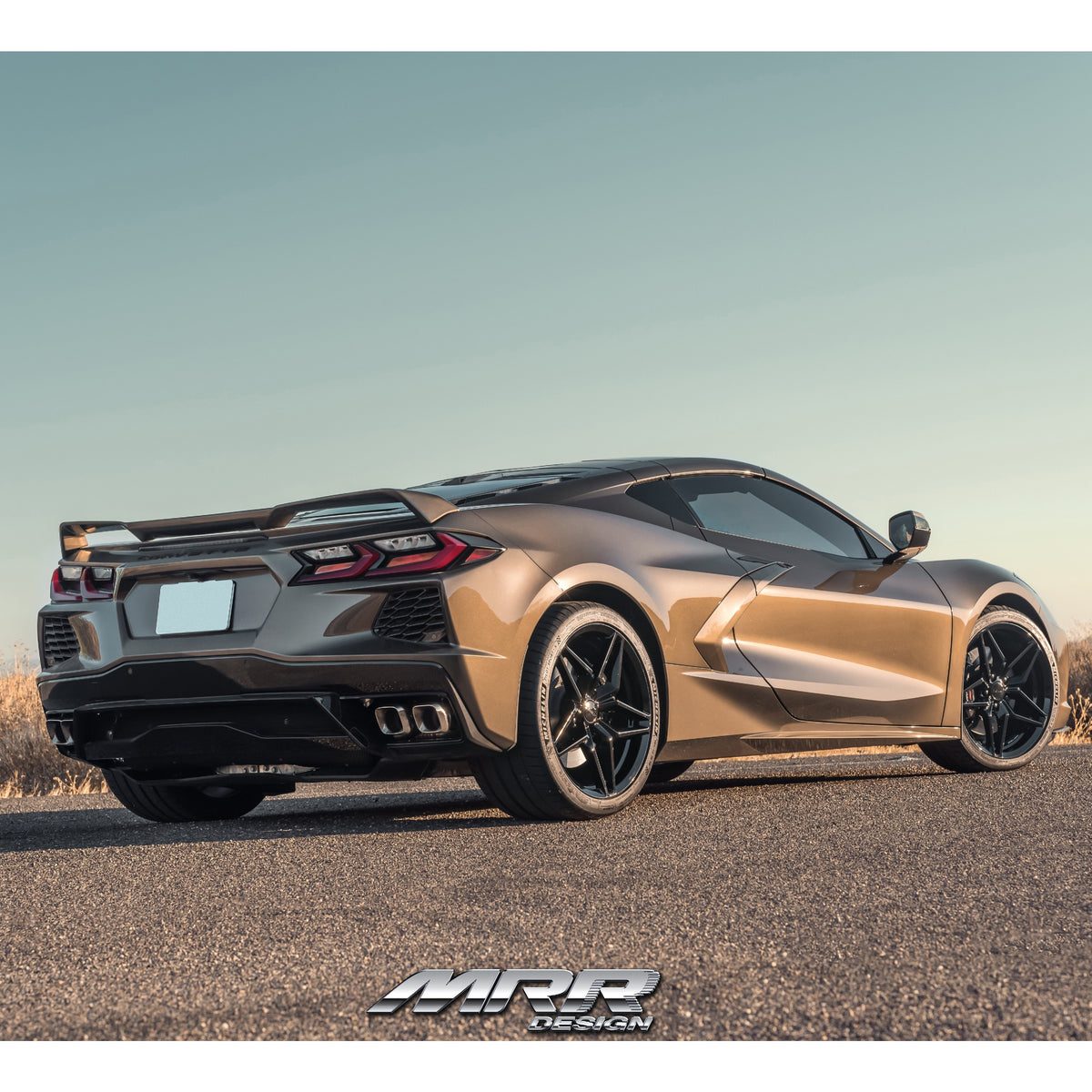 MRR Wheels Flow Forge M755 fit Corvette Black