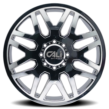 Cali Off-Road Wheels 9115D Invader Dually Chrome