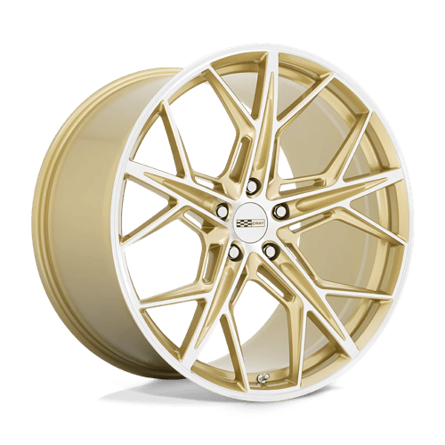 Cray Wheels Hammerhead Gloss Gold with Mirror Cut Face