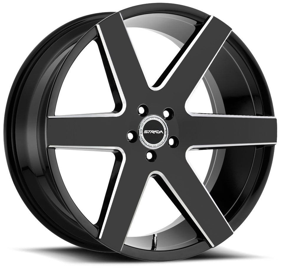 Strada Wheels S60 Coda Black Milled