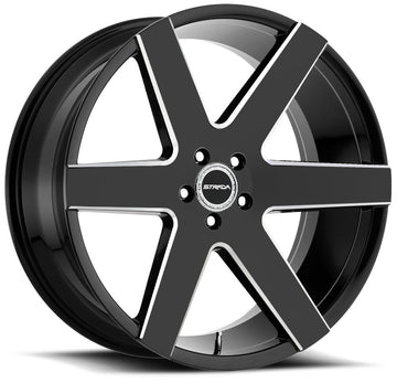Strada Wheels S60 Coda Black Milled