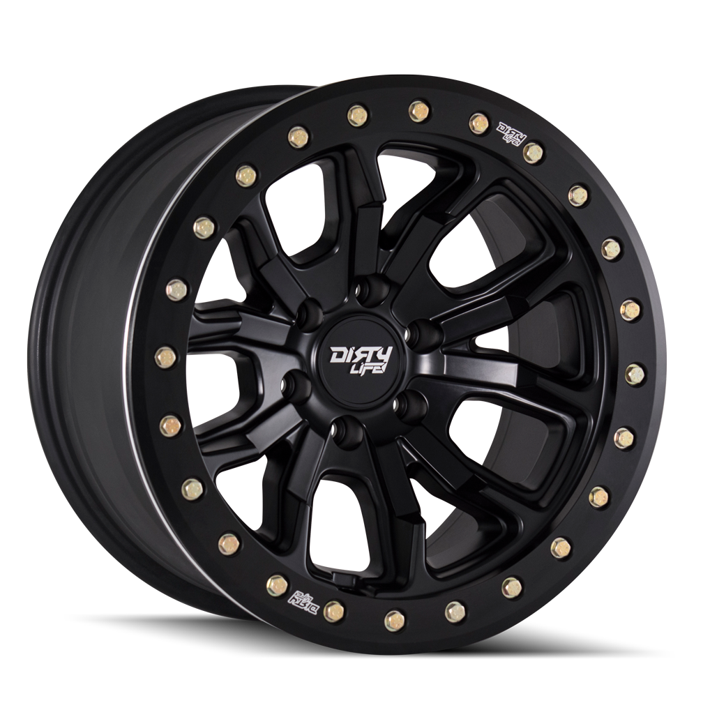 Dirty Life Wheels 9303 Dt-1 Satin Black